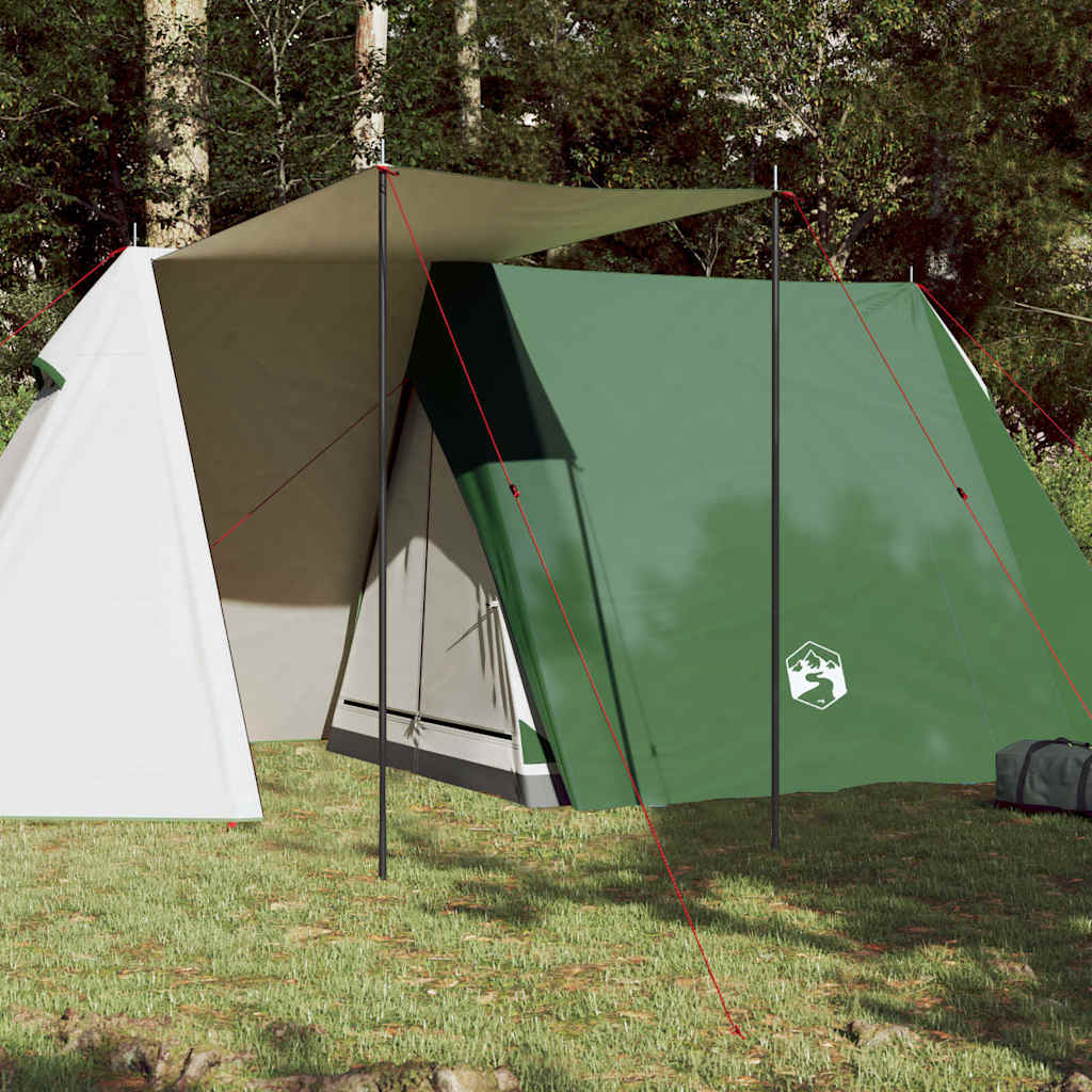Camping Tent 3-Person Waterproof in Green