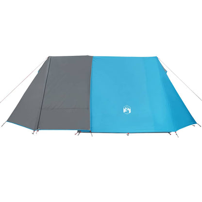 vidaXL Camping Tent 3-Person Blue Waterproof 6