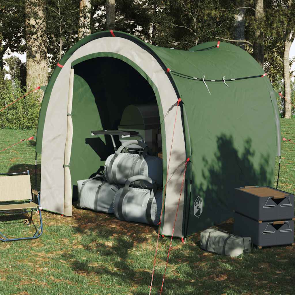 vidaXL Storage Tent Green Waterproof 3