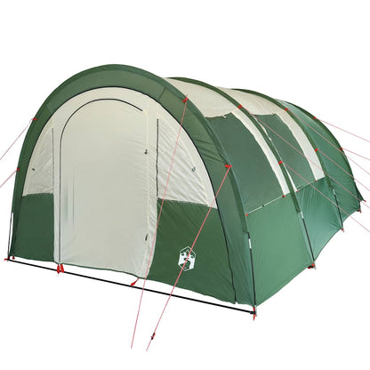 Camping Tent Tunnel 4-Person Waterproof Green