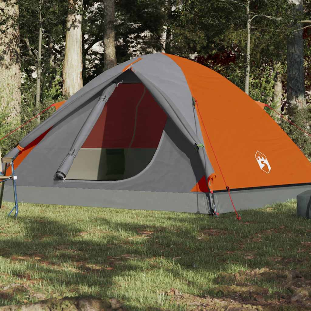 Camping Tent Dome Waterproof in Orange