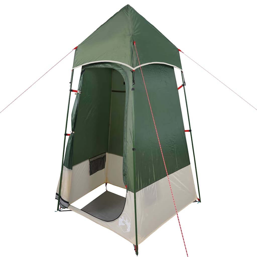 vidaXL Toilet Tent Green Waterproof 3