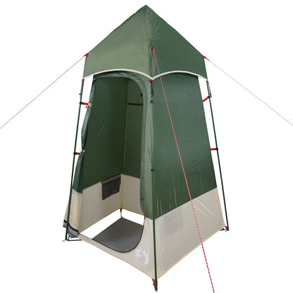 vidaXL Toilet Tent Green Waterproof 3