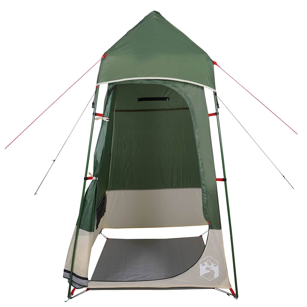 vidaXL Toilet Tent Green Waterproof 4