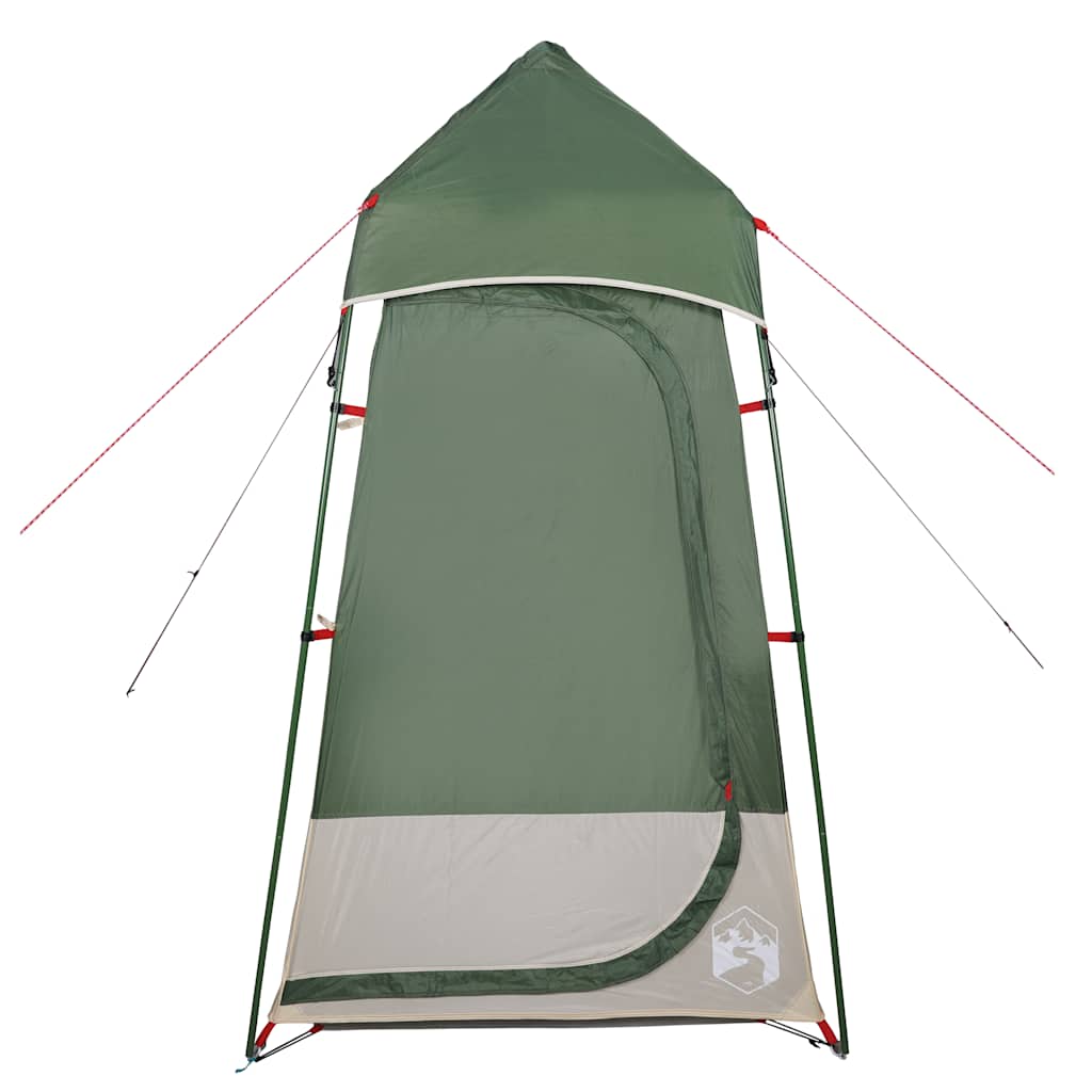vidaXL Toilet Tent Green Waterproof 5