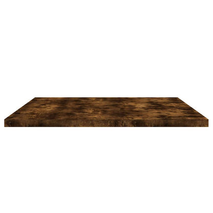vidaXL Wall Shelves 4 pcs Smoked Oak 80x40x1,5 cm Engineered Wood 5