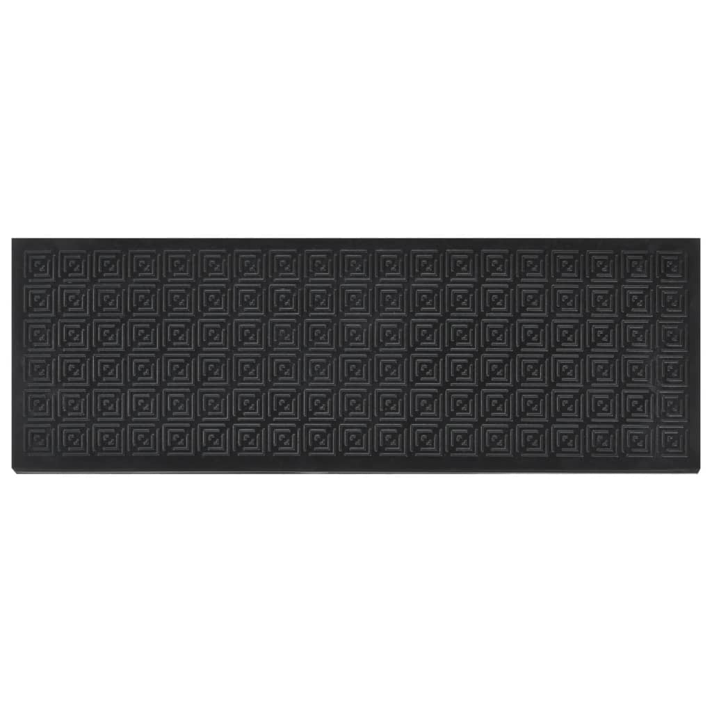 vidaXL Stair Treads 10 pcs 25x75 cm Rubber 2