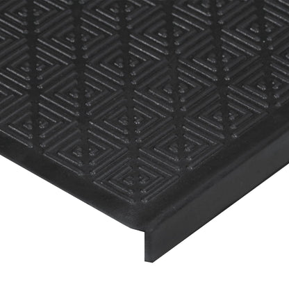 vidaXL Stair Treads 10 pcs 25x75 cm Rubber 6