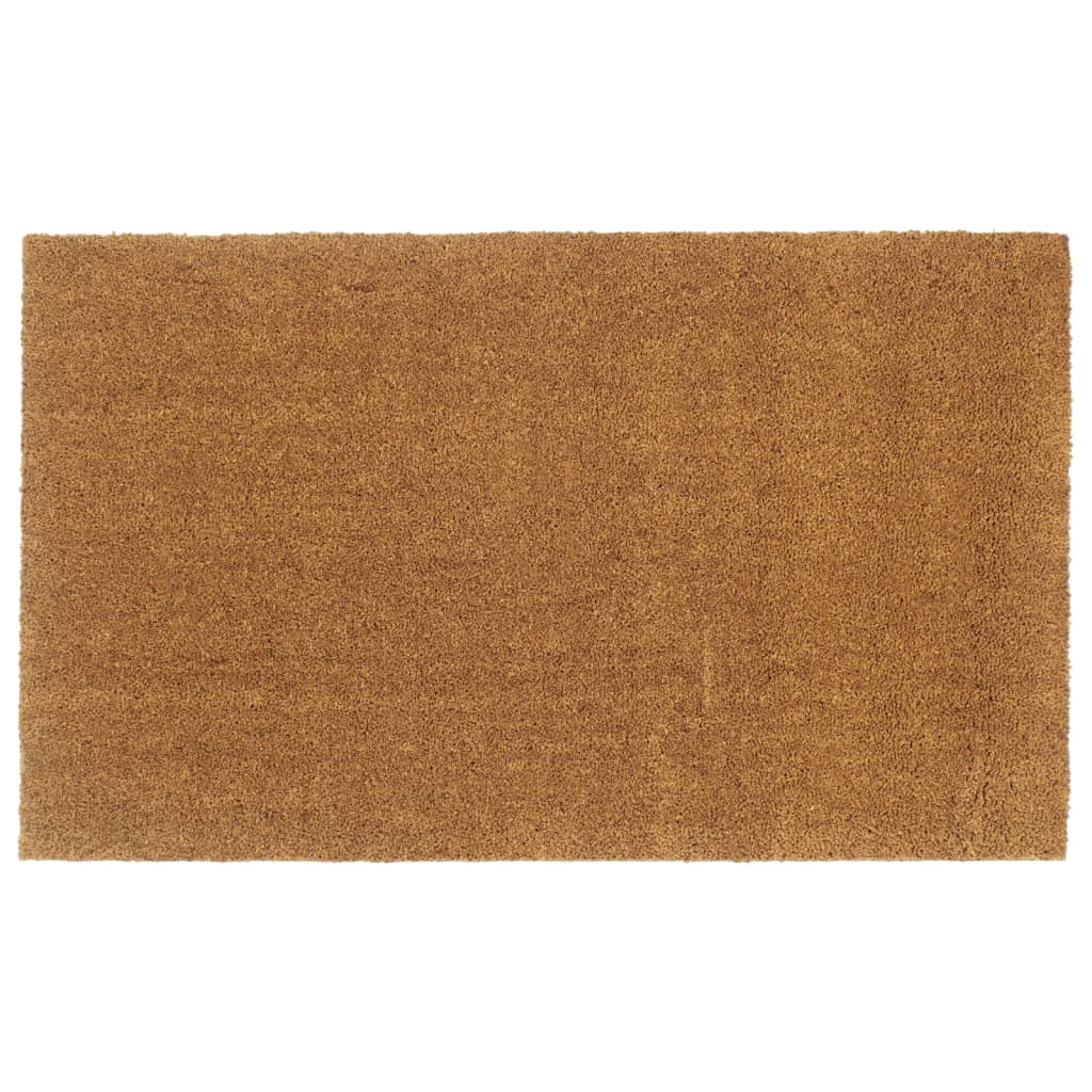 vidaXL Door Mat Natural 90x150 cm Tufted Coir 1
