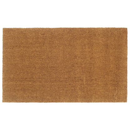 vidaXL Door Mat Natural 90x150 cm Tufted Coir 1