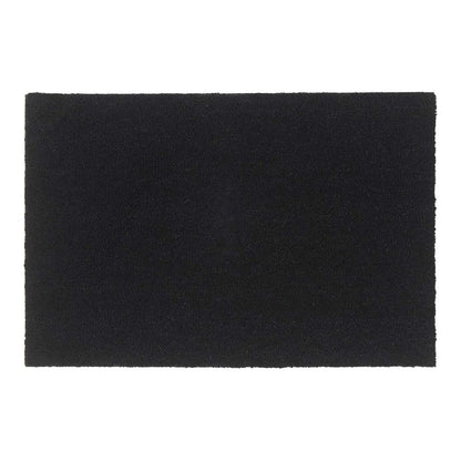 vidaXL Door Mat Tufted Coir Black