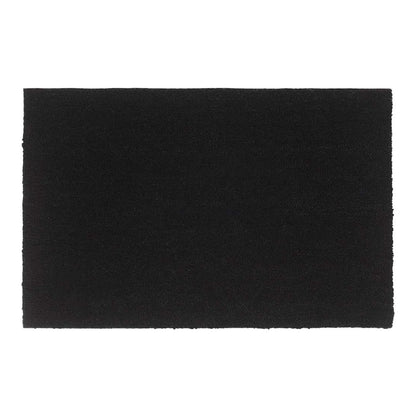 vidaXL Door Mat Tufted Coir Black