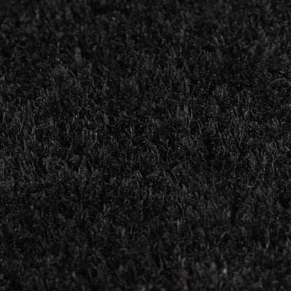 vidaXL Door Mat Black 80x100 cm Tufted Coir 3