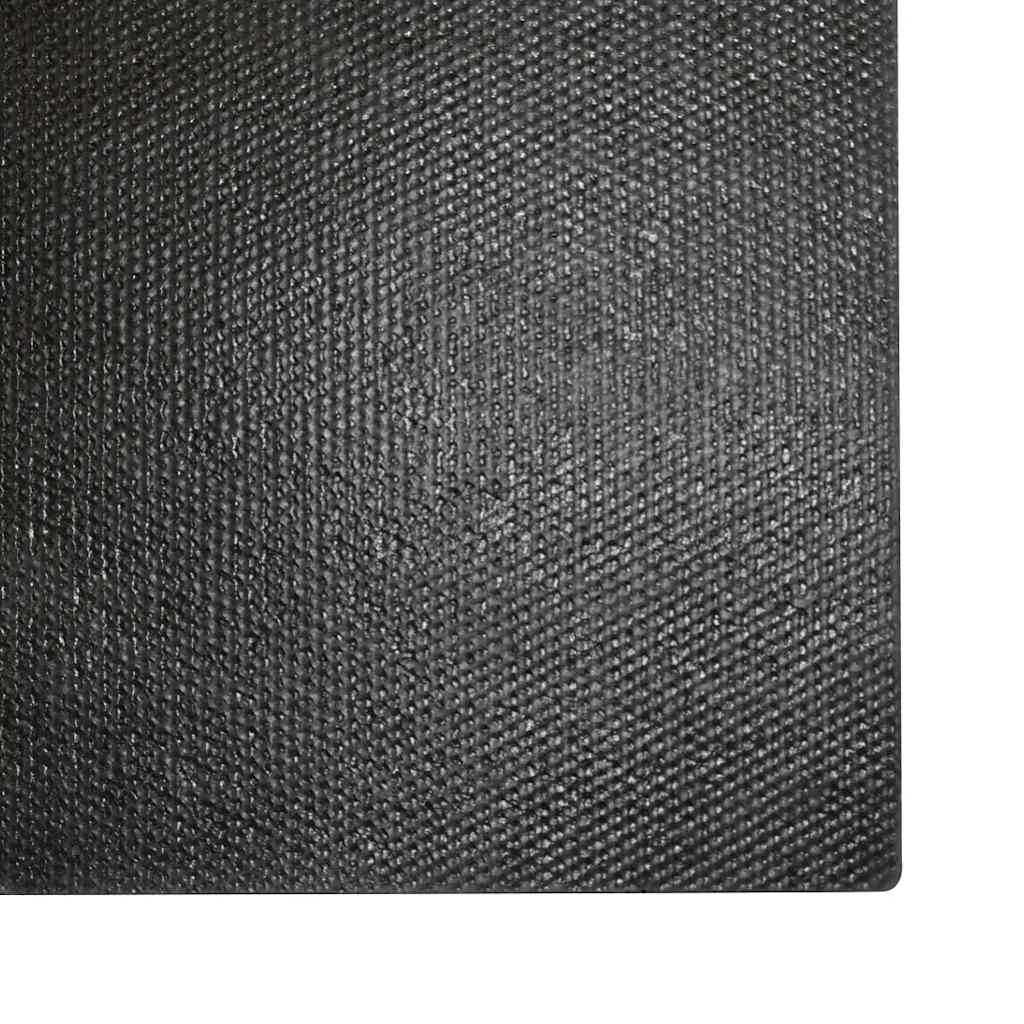 vidaXL Door Mat Black 80x100 cm Tufted Coir 4