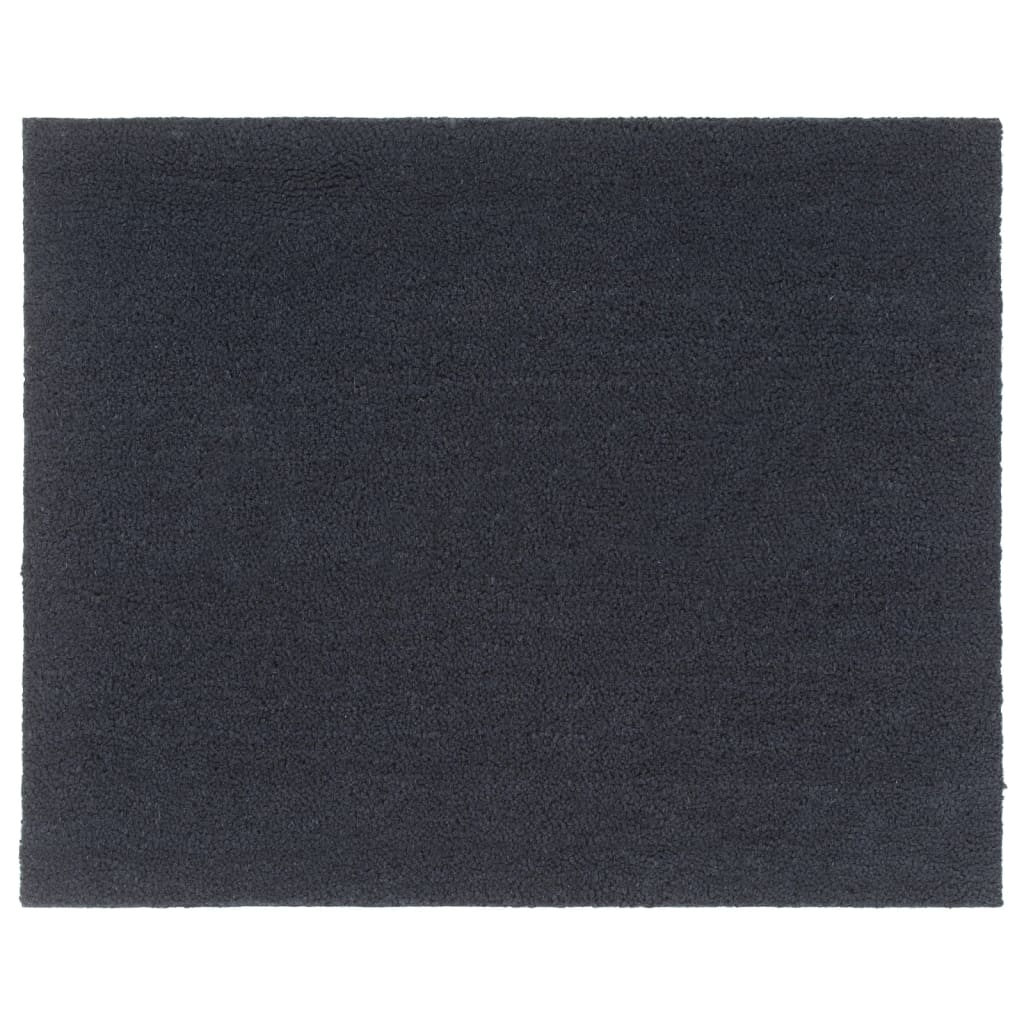 vidaXL Door Mat Dark Grey 80x100 cm Tufted Coir 1