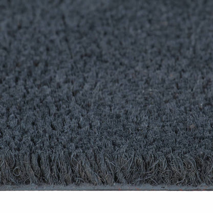 vidaXL Door Mat Dark Grey 80x100 cm Tufted Coir 4