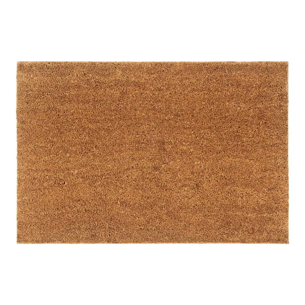 vidaXL Door Mat Natural Tufted Coir