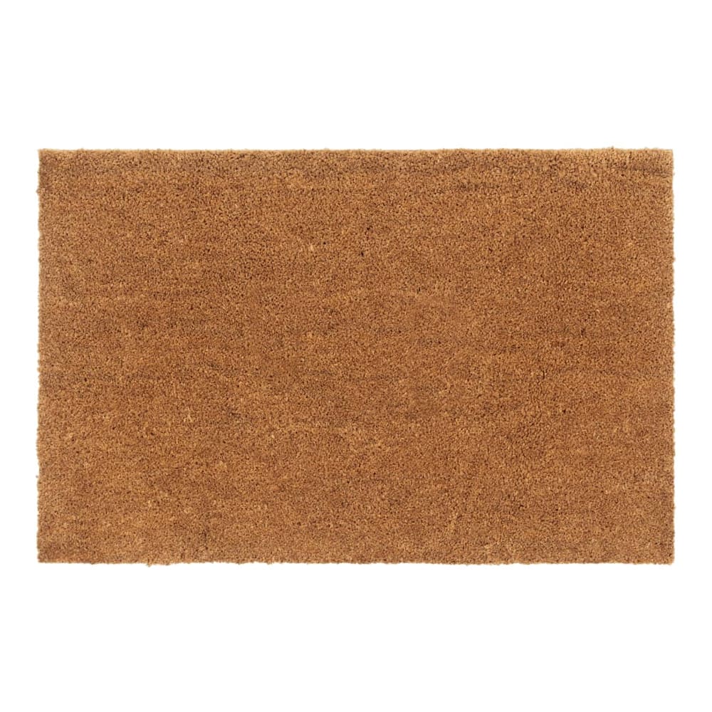 vidaXL Door Mat Natural Tufted Coir