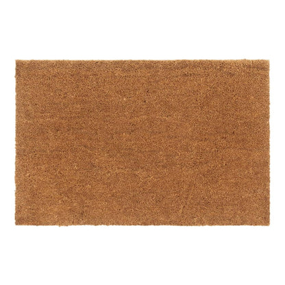 vidaXL Door Mat Natural Tufted Coir