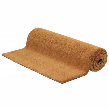 vidaXL Door Mat Natural 80x100 cm Tufted Coir 1
