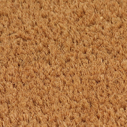 vidaXL Door Mat Natural 80x100 cm Tufted Coir 3