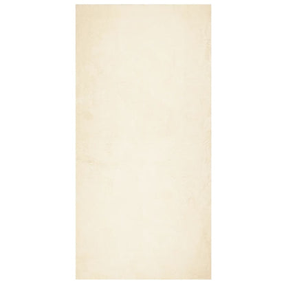 vidaXL Rug HUARTE Short Pile Soft and Washable Cream 100x200 cm 2