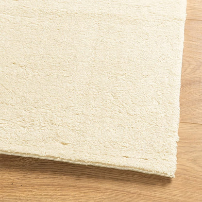 vidaXL Rug HUARTE Short Pile Soft and Washable Cream 100x200 cm 4