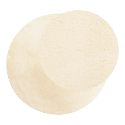 Rug HUARTE Short Pile Soft and Washable Cream Ø 160 cm