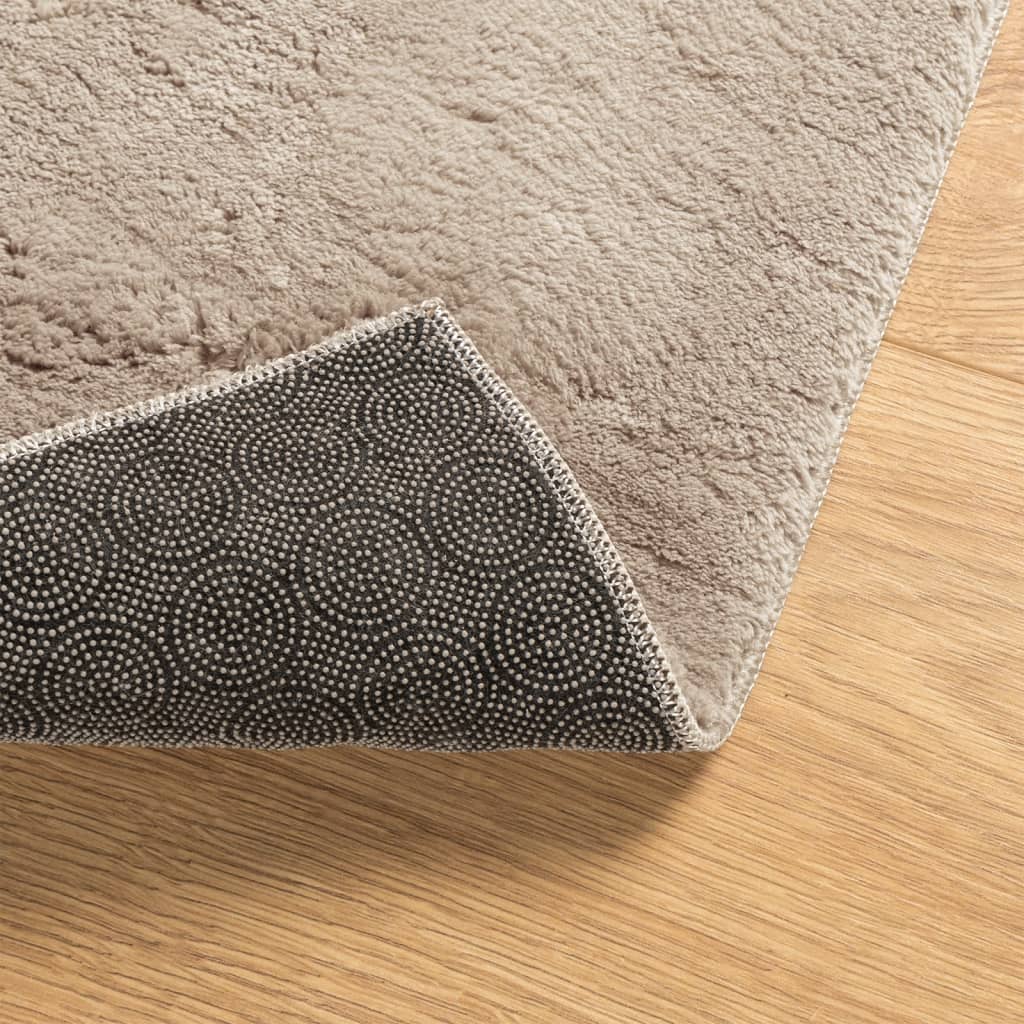 vidaXL Rug HUARTE Short Pile Soft and Washable Sand 100x200 cm 5