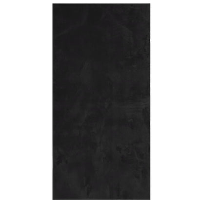 vidaXL Rug HUARTE Short Pile Soft and Washable Black 100x200 cm 2