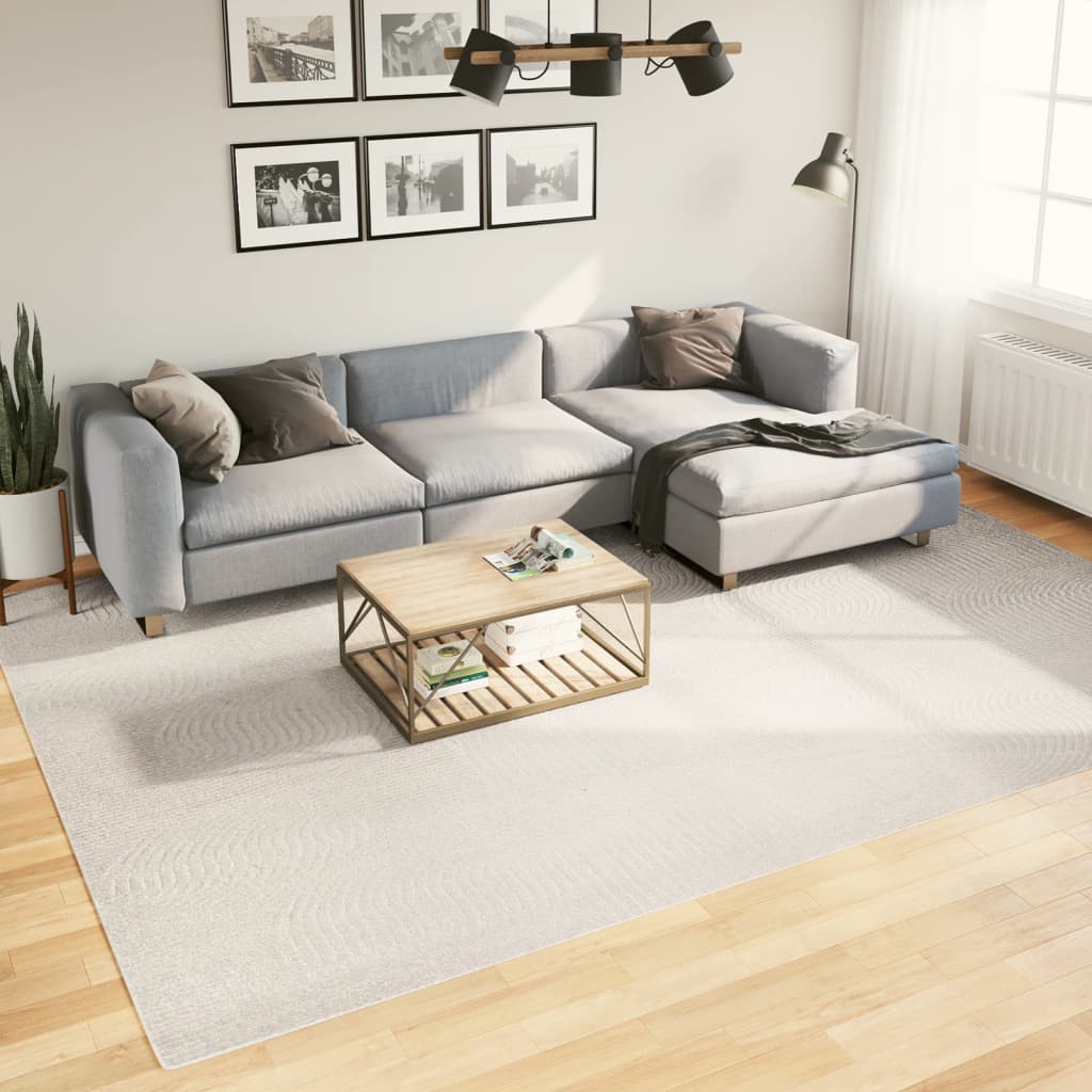 vidaXL Rug IZA Short Pile Scandinavian Look Cream
