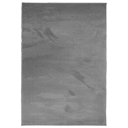 vidaXL Rug OVIEDO Short Pile Anthracite 140x200 cm 2