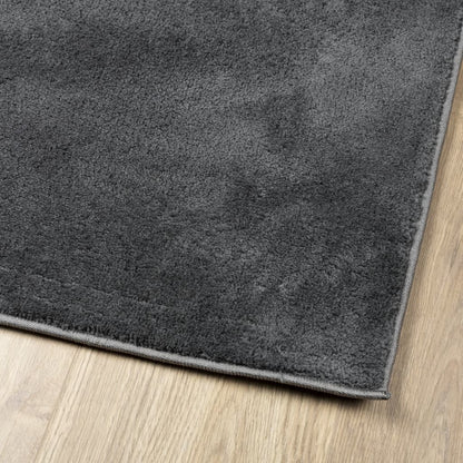 vidaXL Rug OVIEDO Short Pile Anthracite 140x200 cm 6