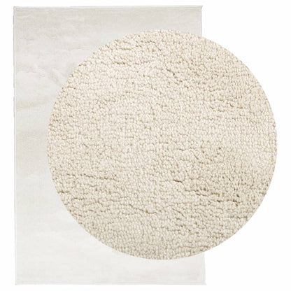 vidaXL Rug OVIEDO Short Pile Beige 140x200 cm 3