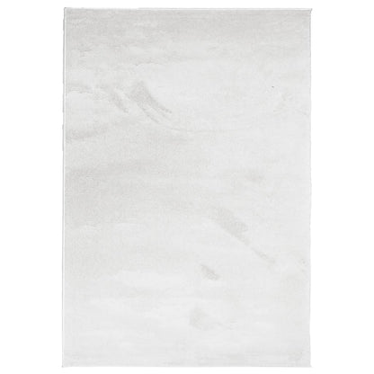 vidaXL Rug OVIEDO Short Pile Grey 140x200 cm 2