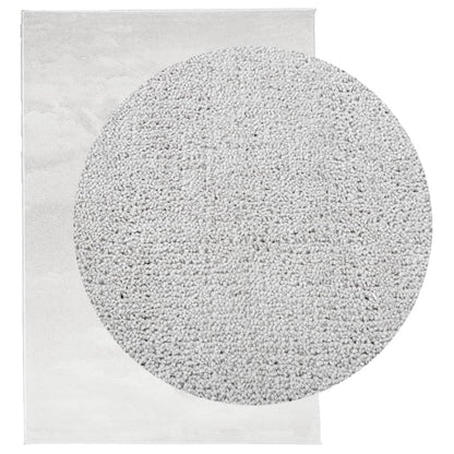 vidaXL Rug OVIEDO Short Pile Grey 140x200 cm 3