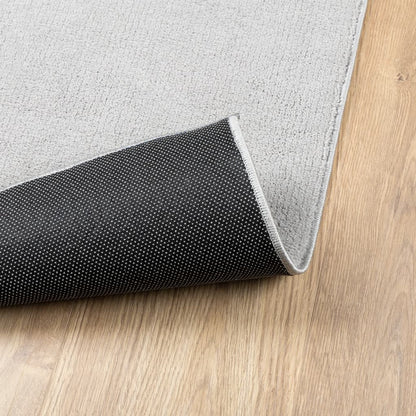 vidaXL Rug OVIEDO Short Pile Grey 140x200 cm 5