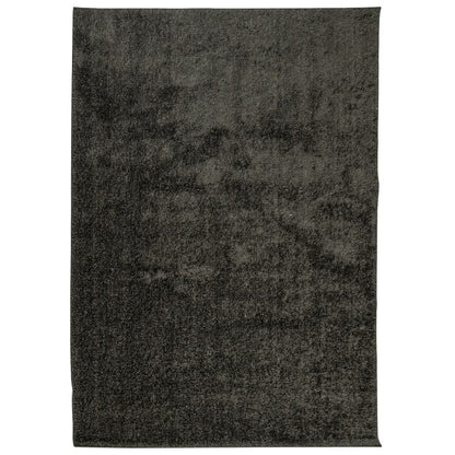 vidaXL Rug ISTAN High Pile Shiny Look Anthracite 140x200 cm 2