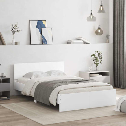 vidaXL Bed Frame without Mattress White