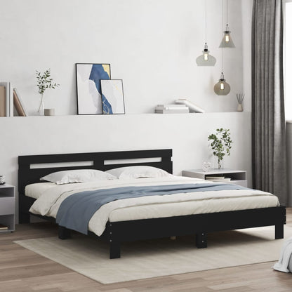 Bed Frame without Mattress Black