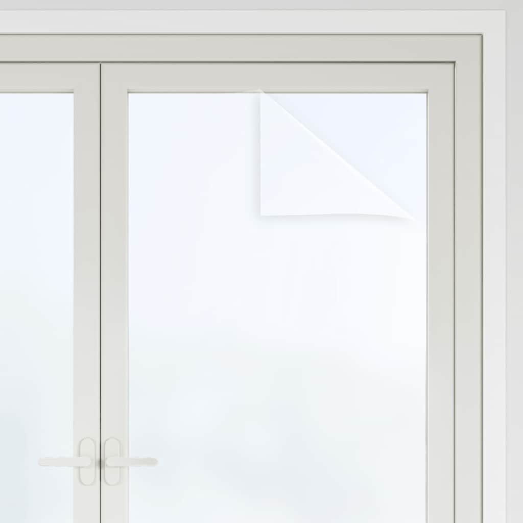 vidaXL Window Films 3 pcs Static Frosted White PVC 4