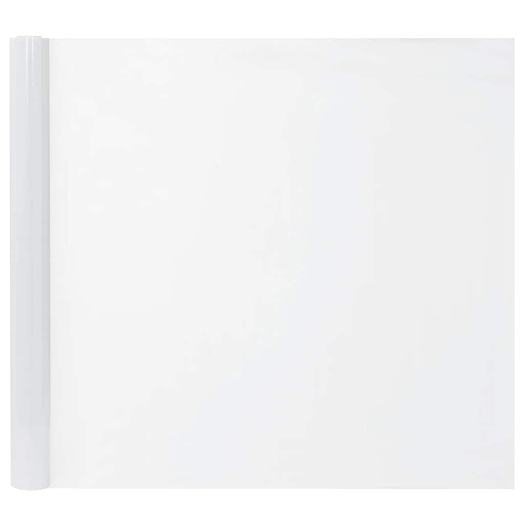 vidaXL Window Films 3 pcs Static Frosted White PVC 5