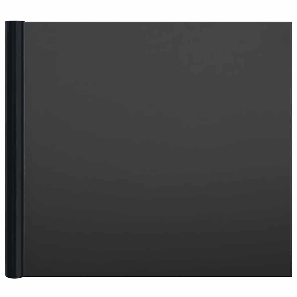 Window Films 3 pcs Static Frosted Black PVC