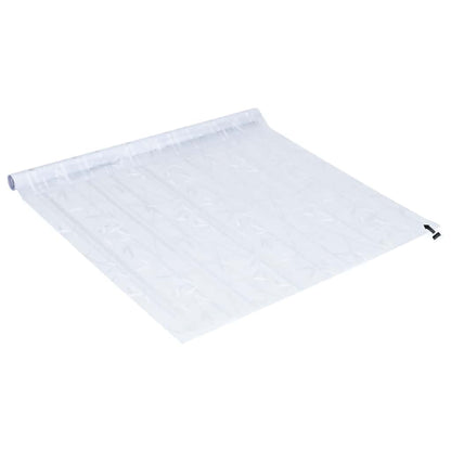 vidaXL Window Films 4 pcs Frosted Bamboo Pattern PVC 4