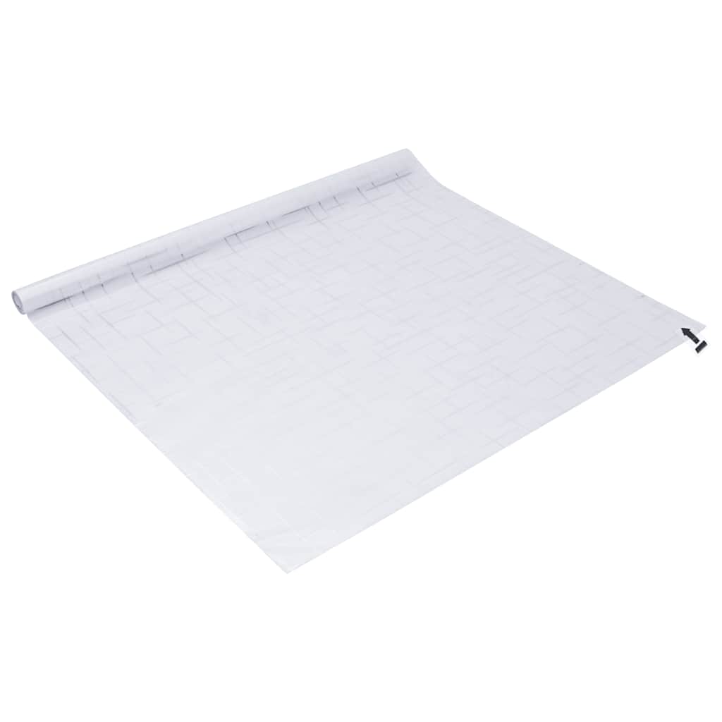 vidaXL Window Films 4 pcs Frosted Star Pattern PVC 4