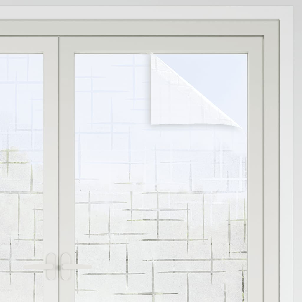 Window Films 4 pcs Pattern PVC Length 20 m Frosted star 60 cm