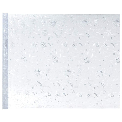 vidaXL Window Films 4 pcs Frosted Flower Pattern PVC 4