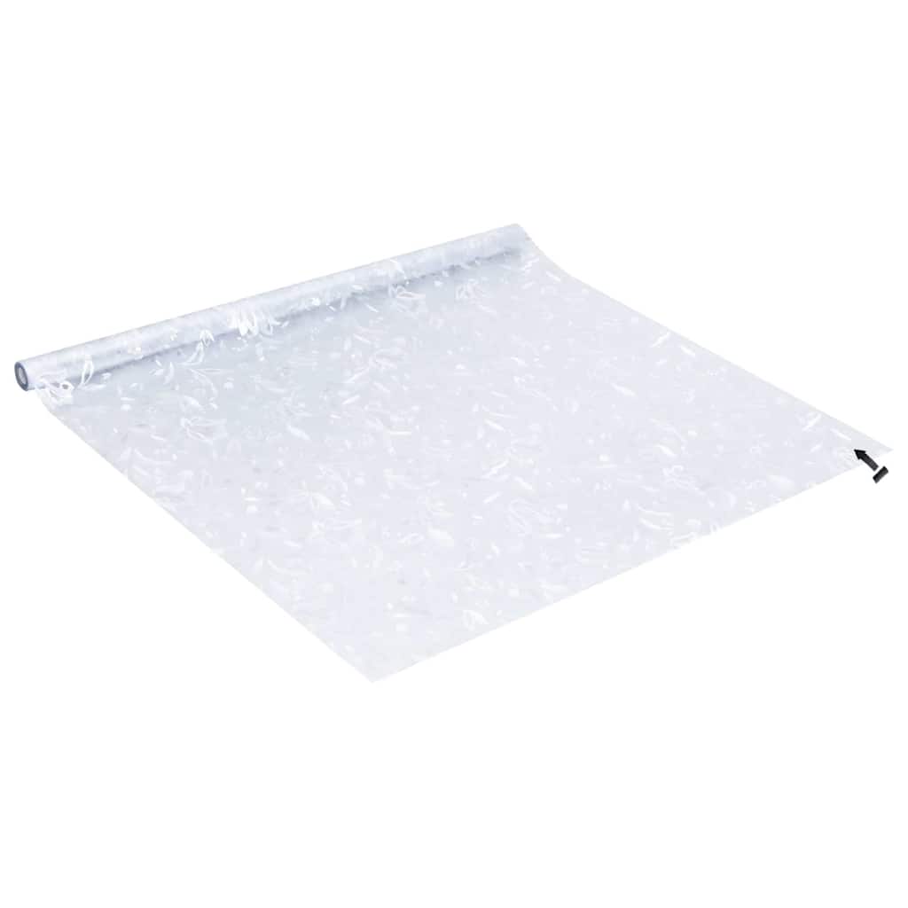 vidaXL Window Films 4 pcs Frosted Flower Pattern PVC 5