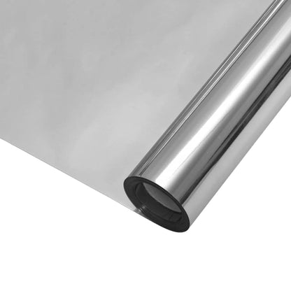 Solar Films 3 pcs Static Reflective Effect Silver PVC