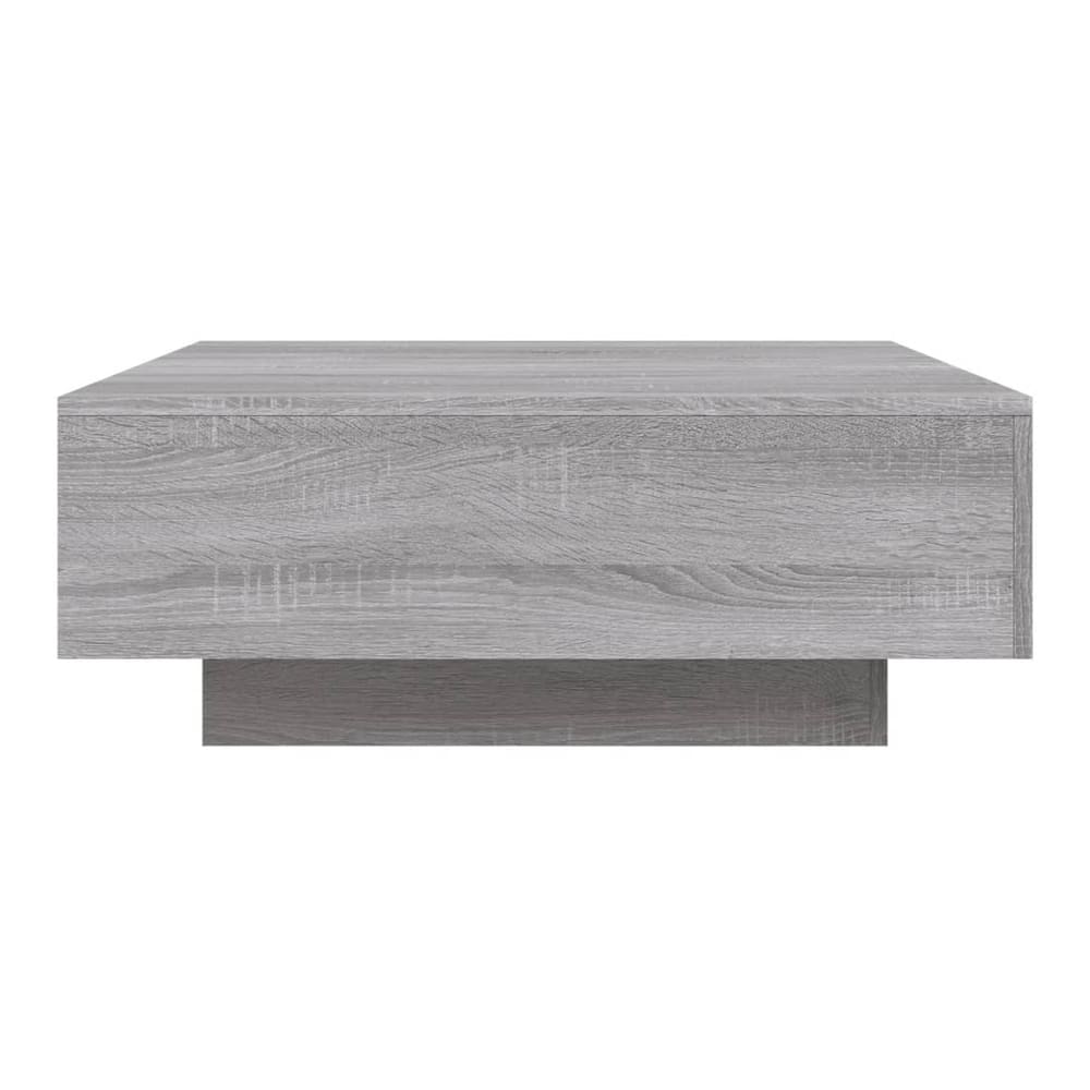 Coffee Table 80x80x31 cm Engineered Wood Grey sonoma
